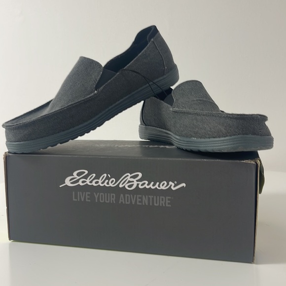 Brand new men’s Eddie Bauer slip on shoes. Full cushioned footbed. main image 6